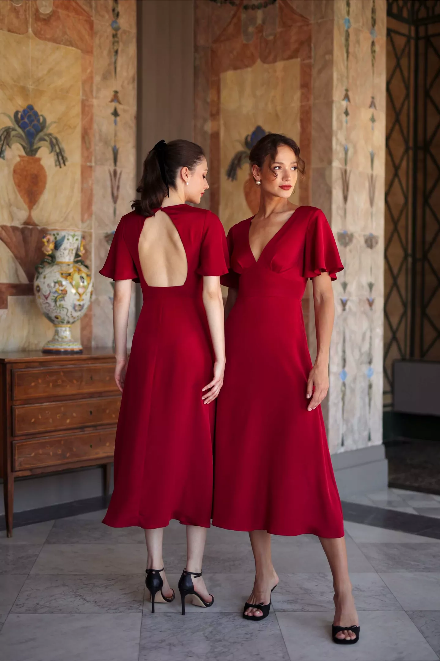 Coralie Silk Dress - Image 4
