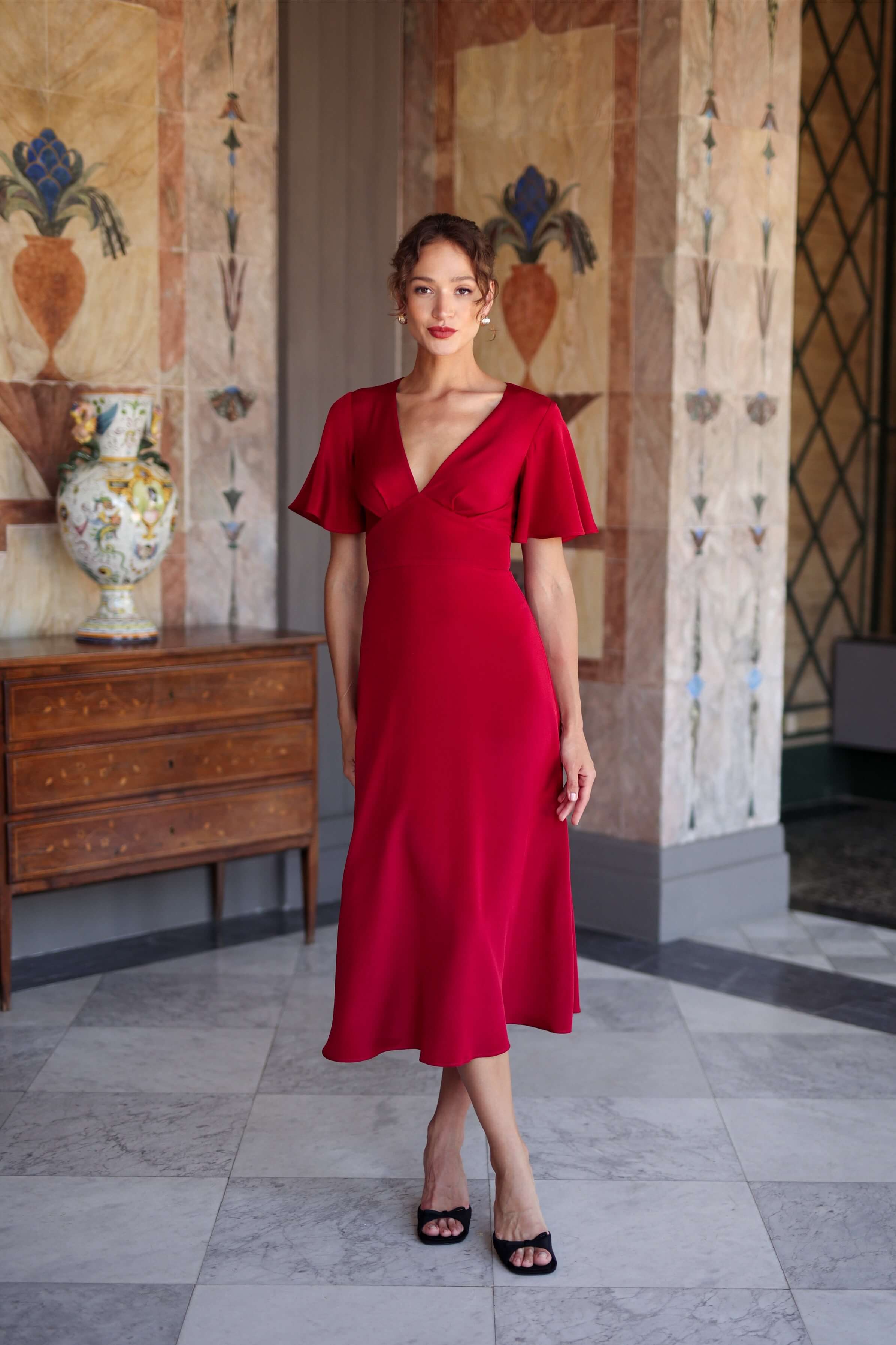 Coralie Silk Dress - Image 6