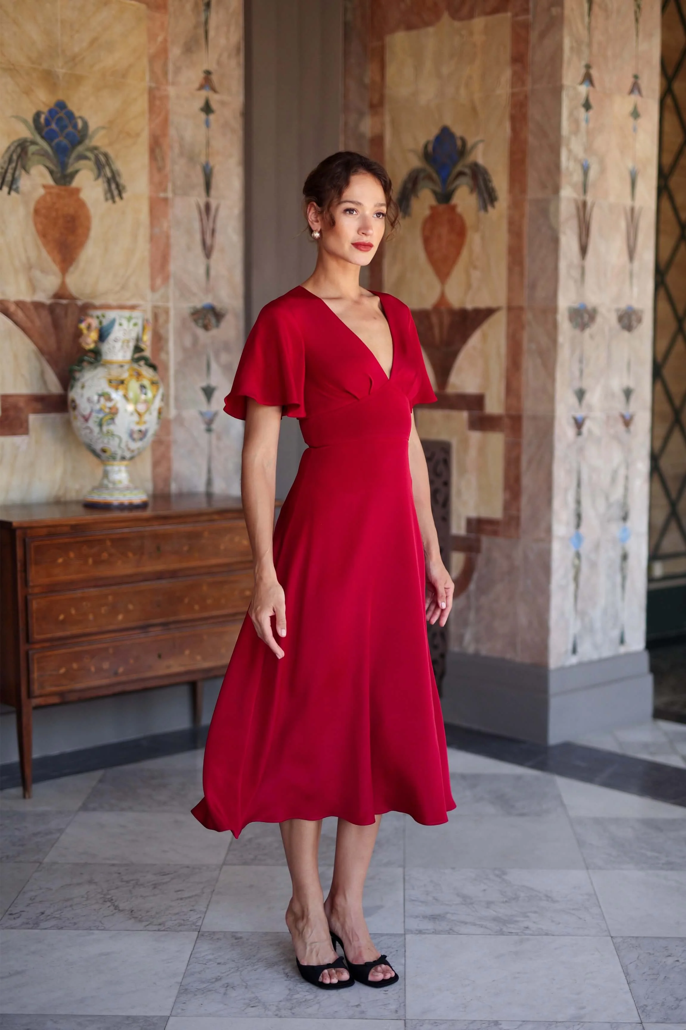 Coralie Silk Dress - Image 8