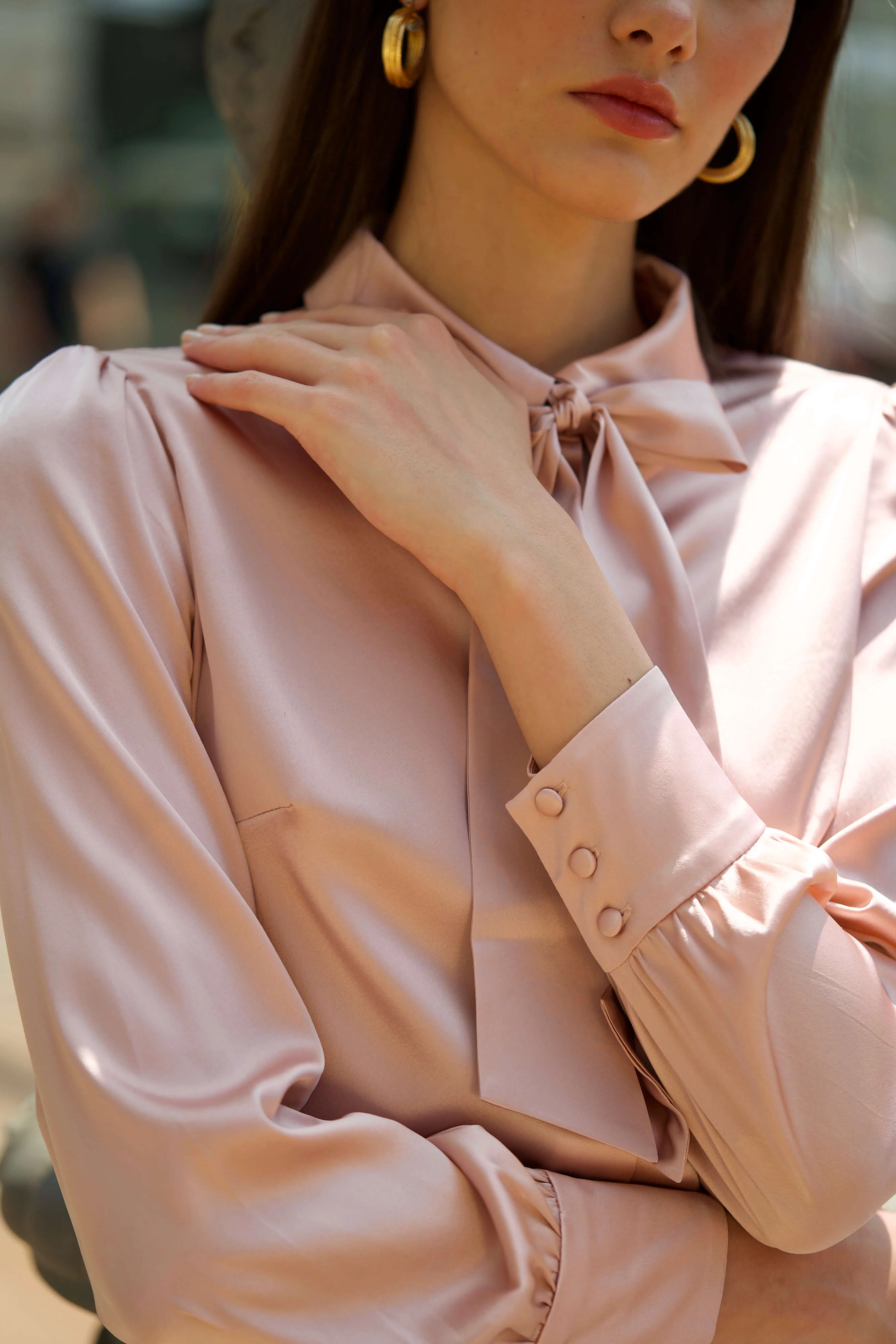 Chloe Silk Blouse - Image 11