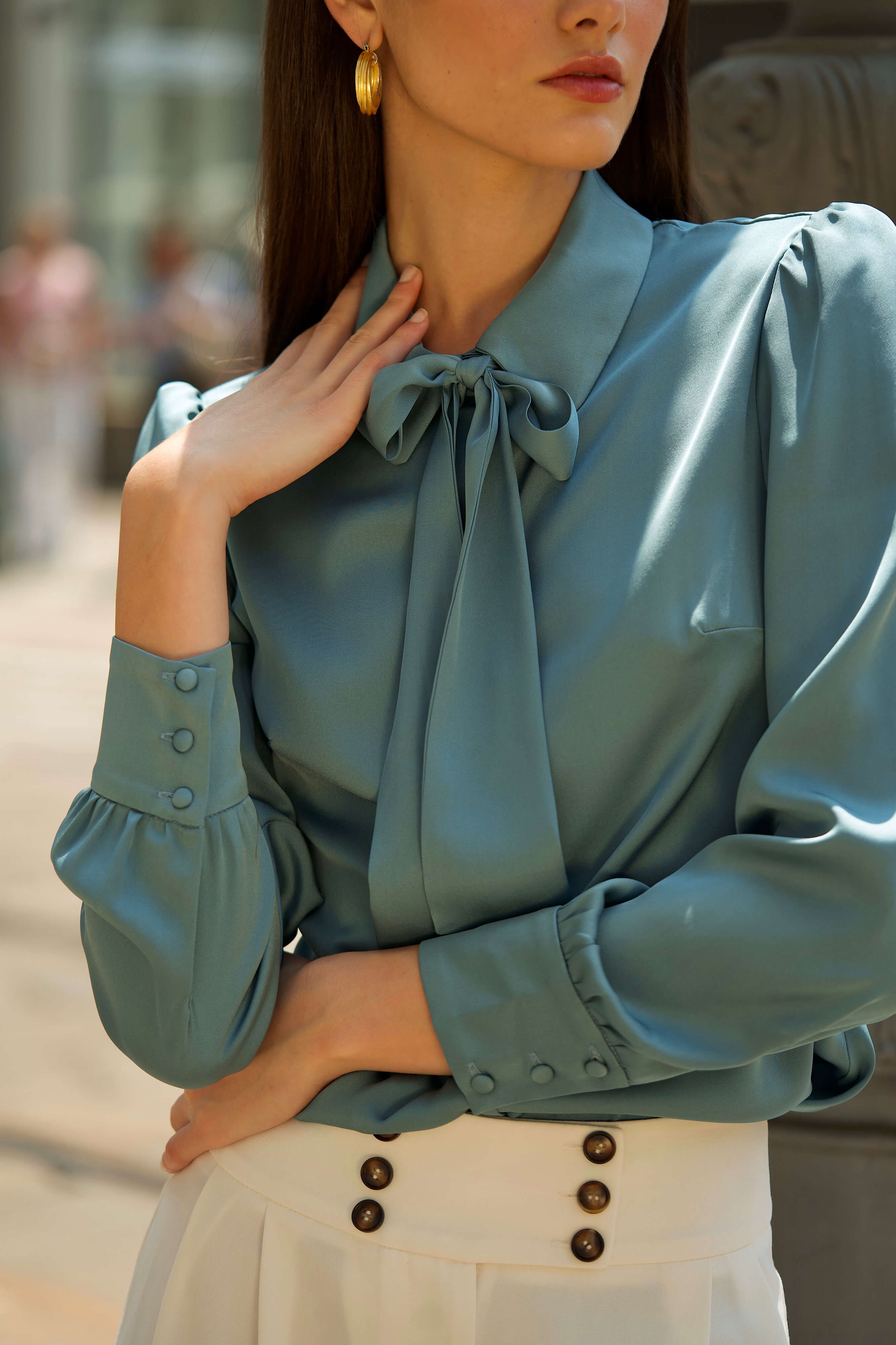 Chloe Silk Blouse - Image 5