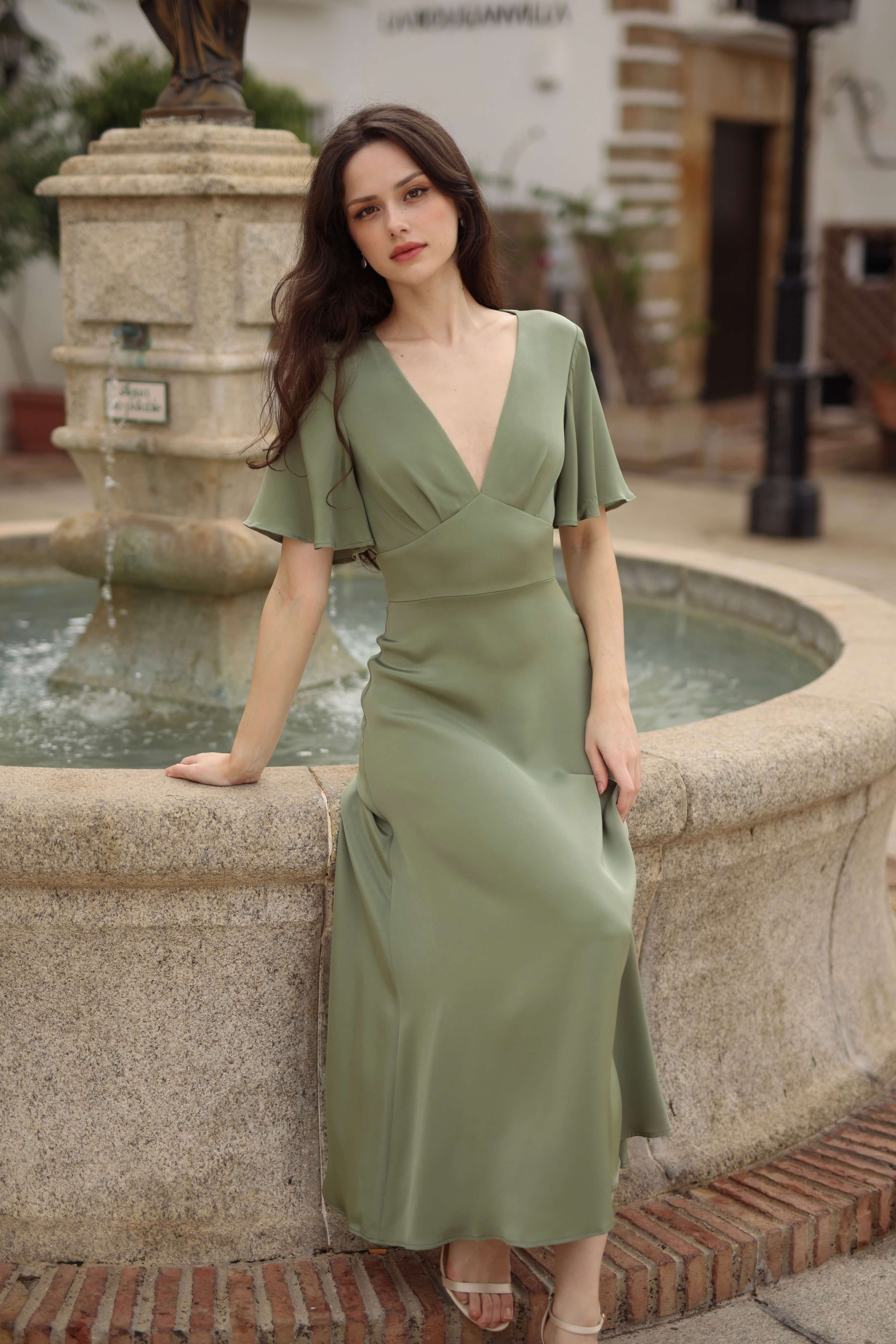 Coralie Silk Dress - Image 5