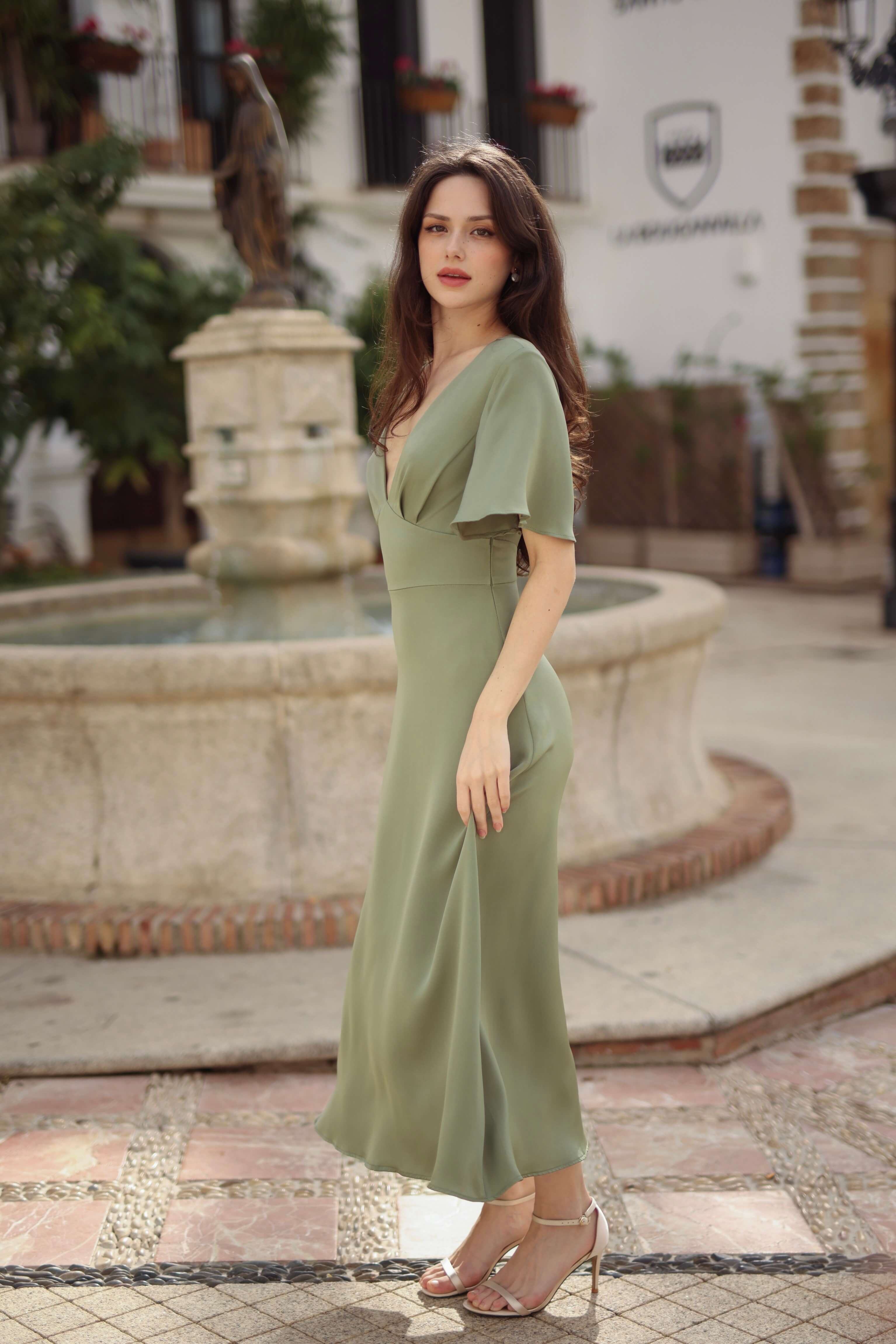 Coralie Silk Dress - Image 8