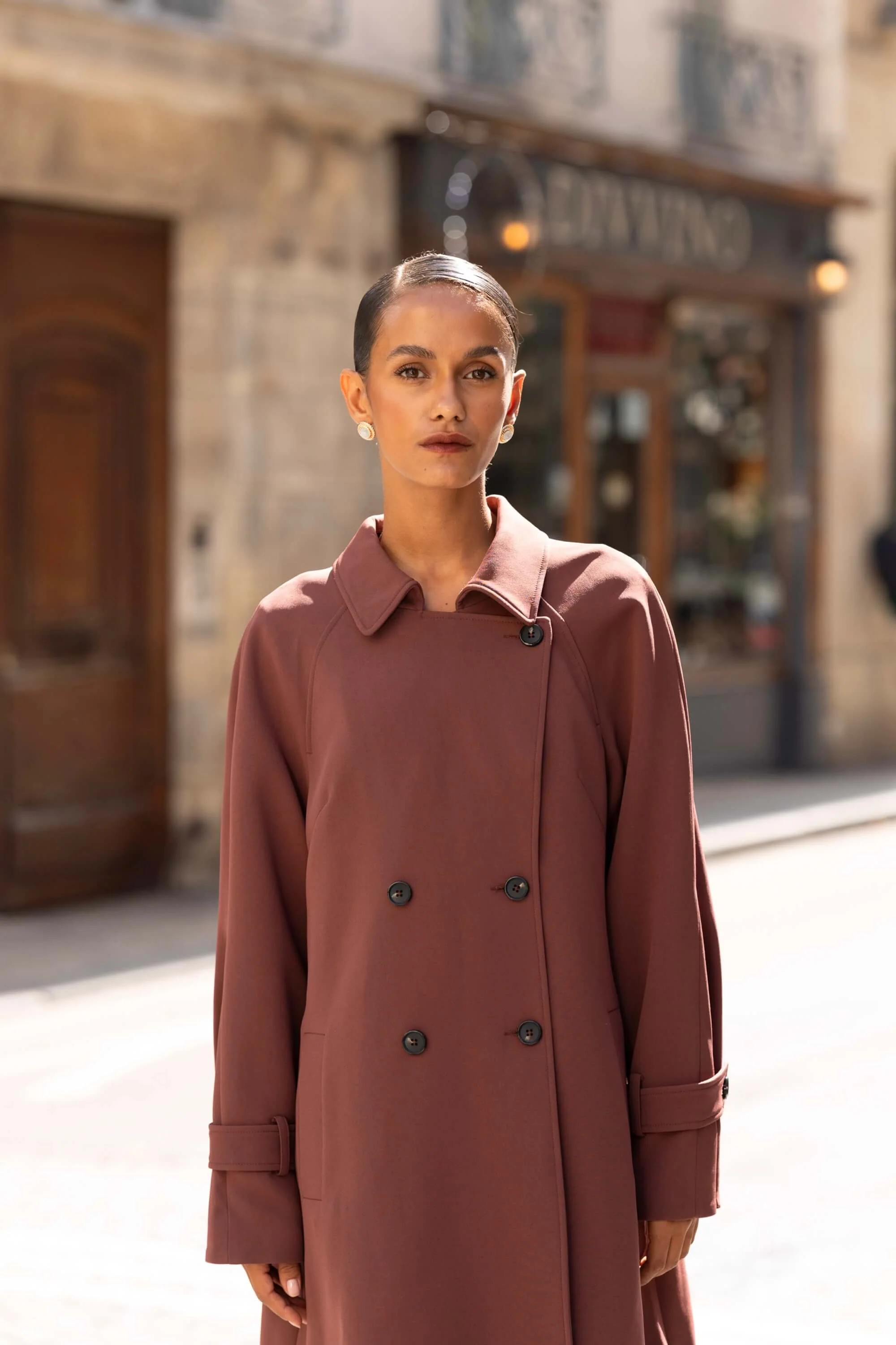 Francine Short Trench Coat - Image 24
