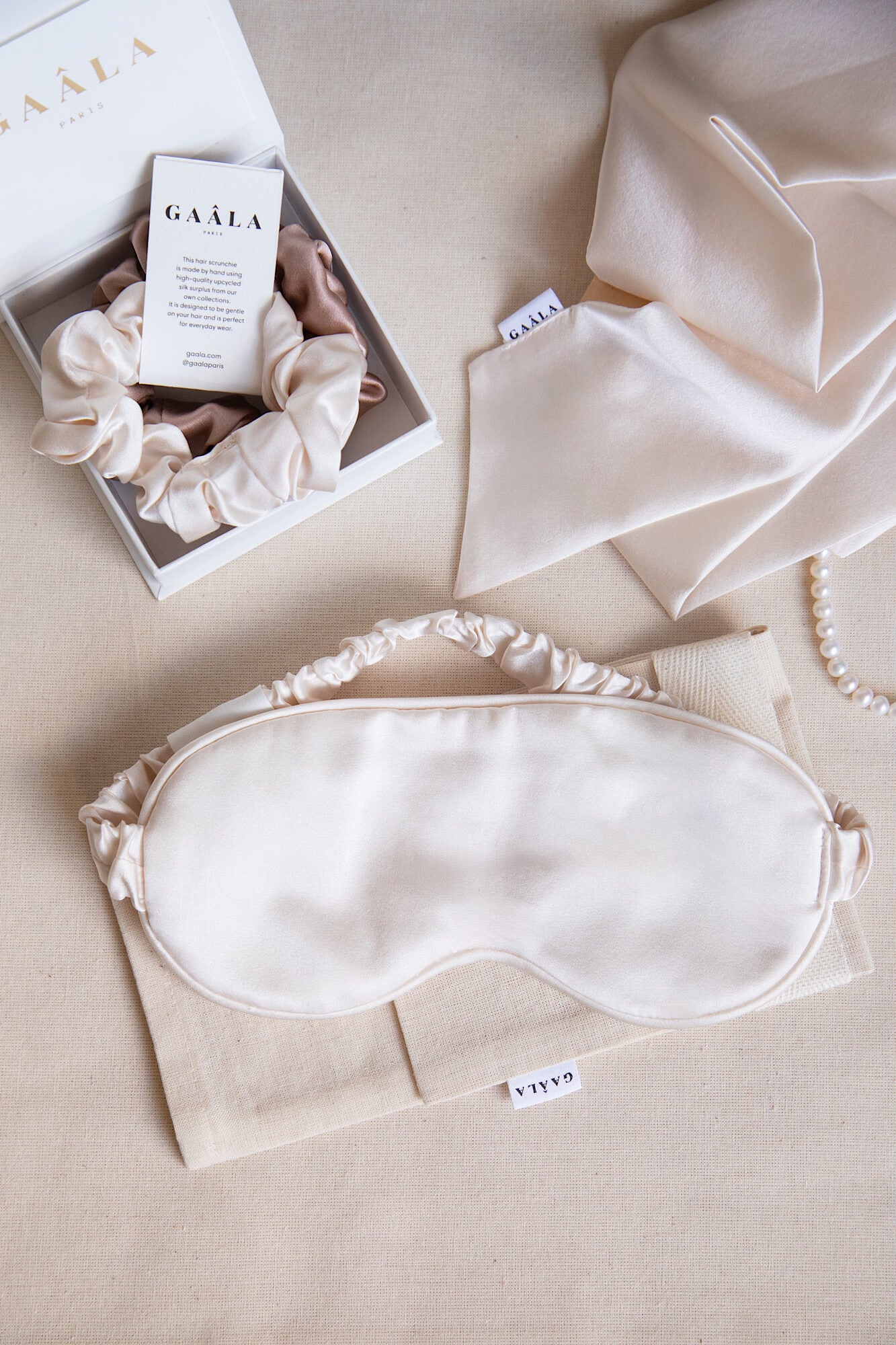 Zoe Silk Scrunchie - Image 11