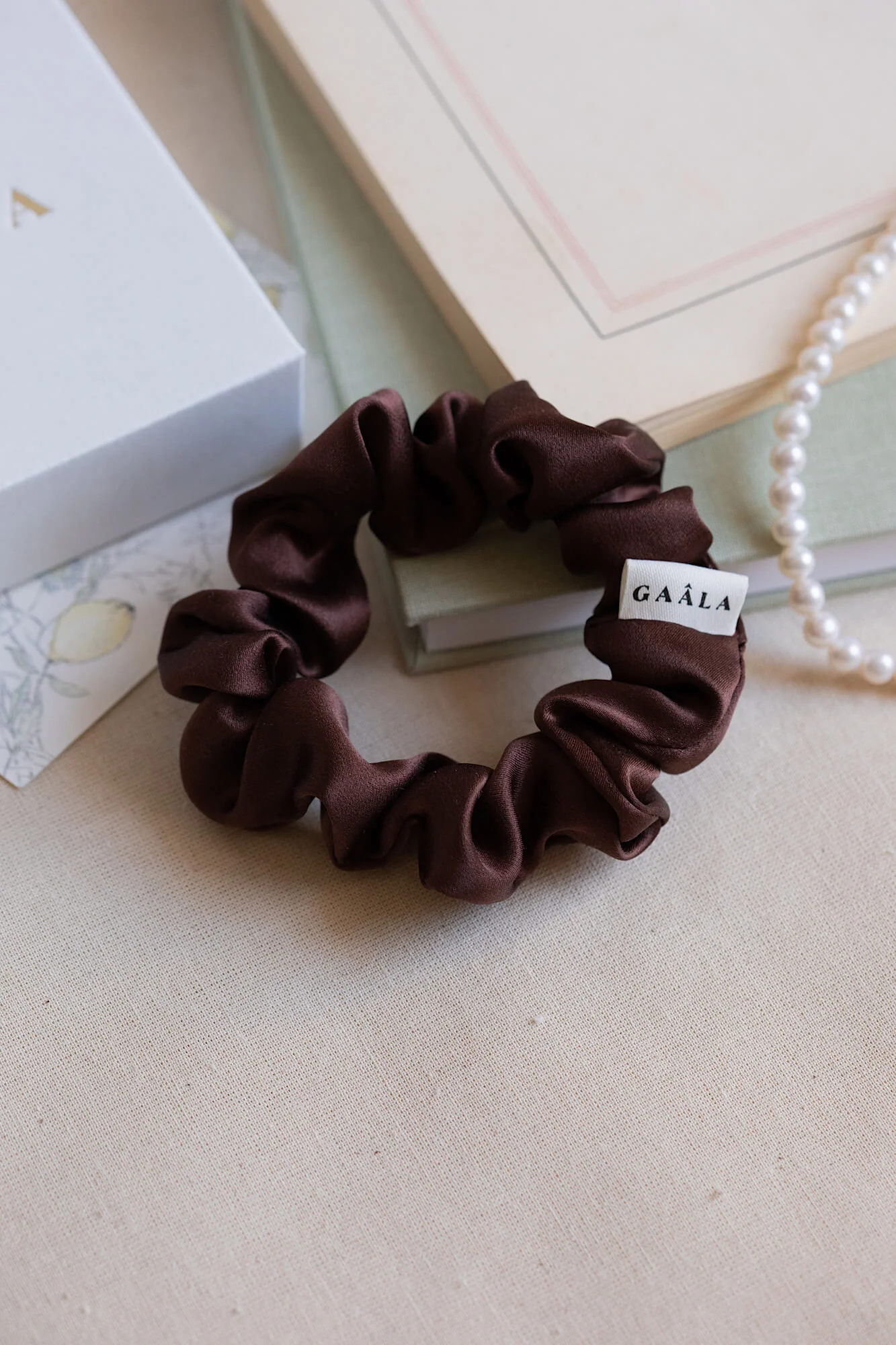 Zoe Silk Scrunchie - Image 7