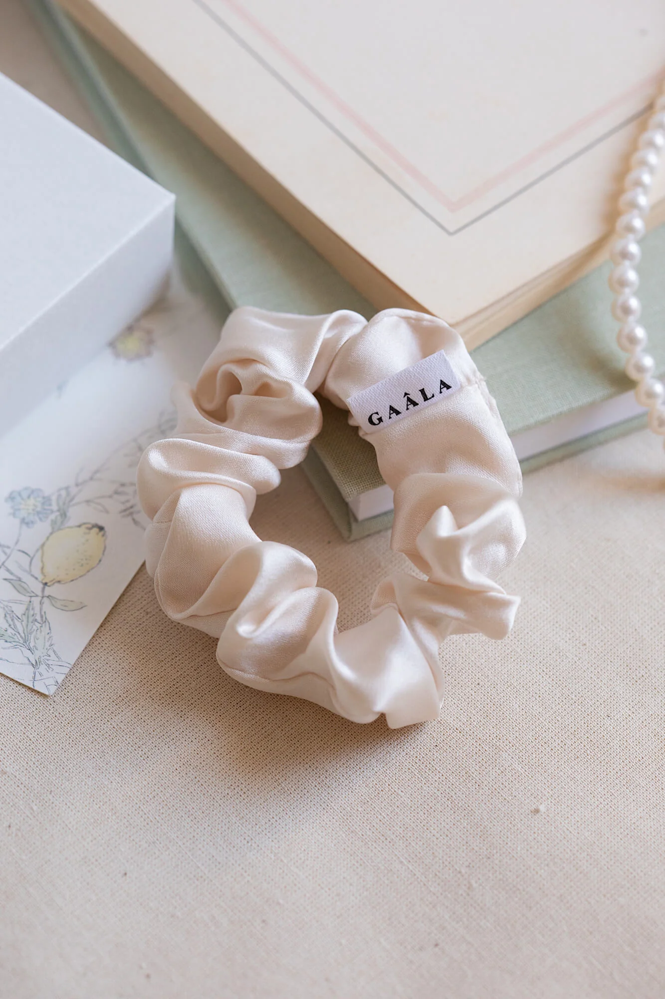 Zoe Silk Scrunchie - Image 8